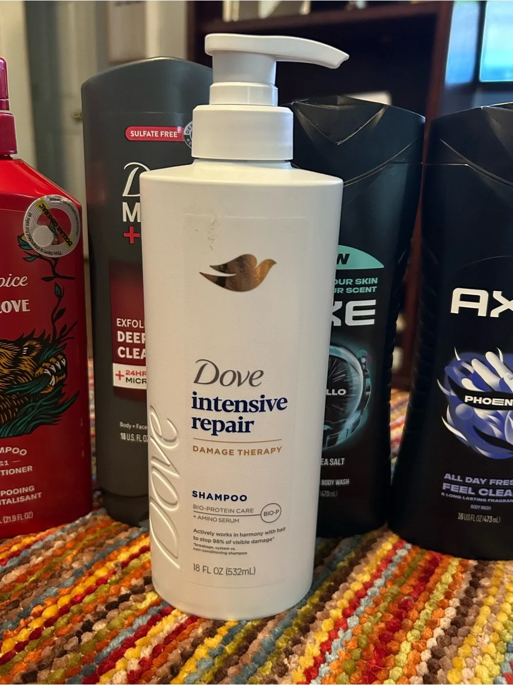 Dove Axe Old Spice Pantene personal care bundle of 7 items All New